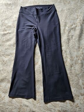 Old Navy Dark Blue Flared Yoga Pants Size XL